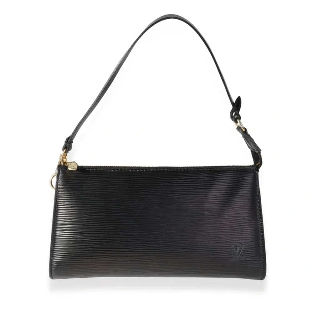 Louis Vuitton black Epi Leather Pochette